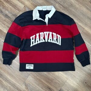 Zara Black and White Rugby Shirt